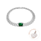 Emerald Chain Choker For Dog