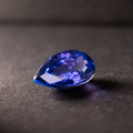 Pear Natural Tanzanite Blue Purple 2.22CT