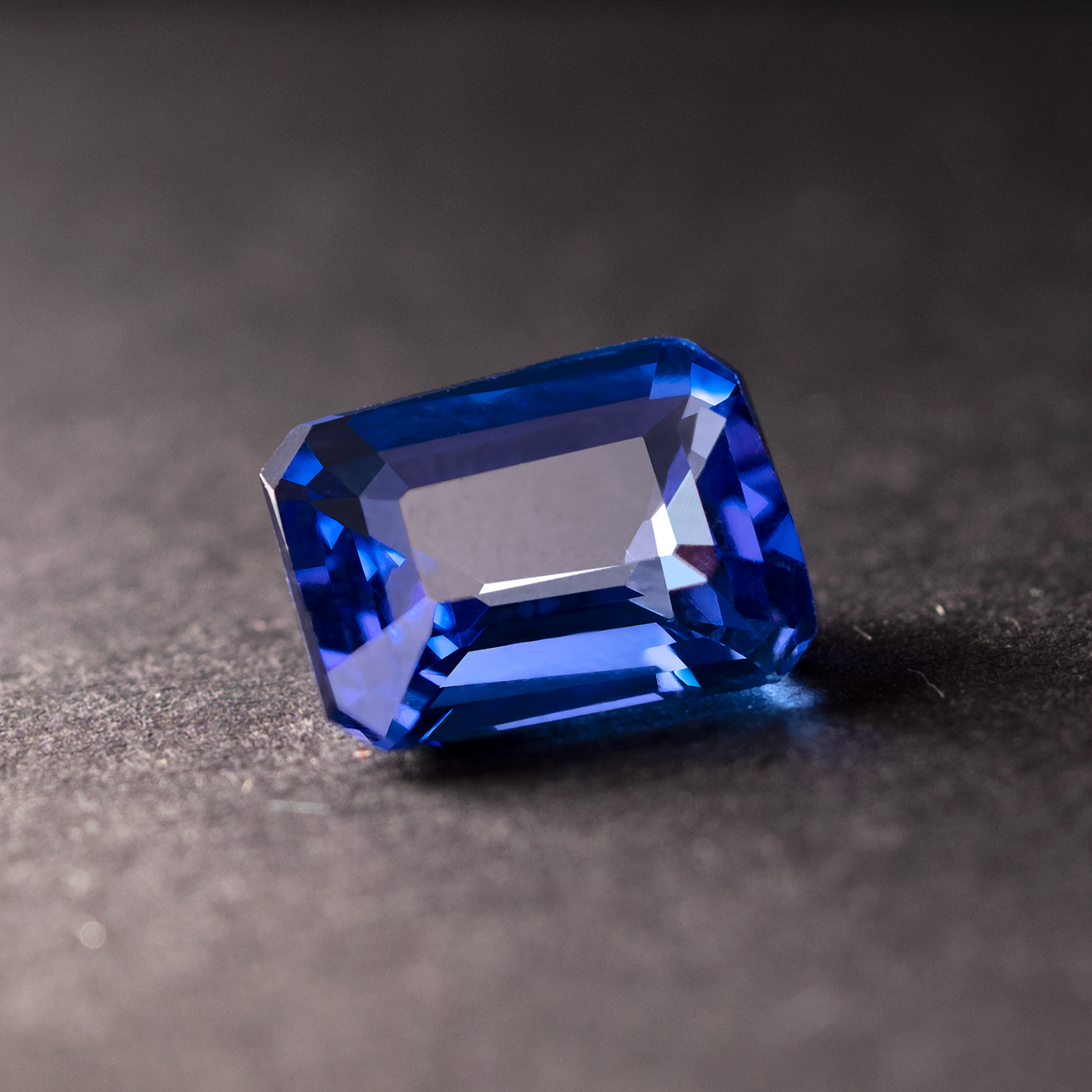 Emerald Natural Tanzanite Blue Purple 1.71 CT