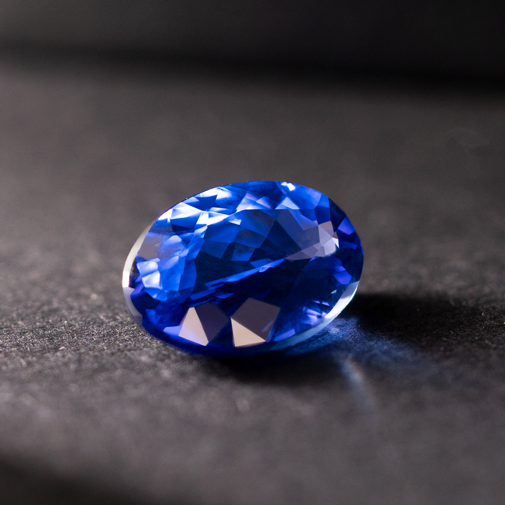 Oval Natural Tanzanite Blue Purple 1.70CT