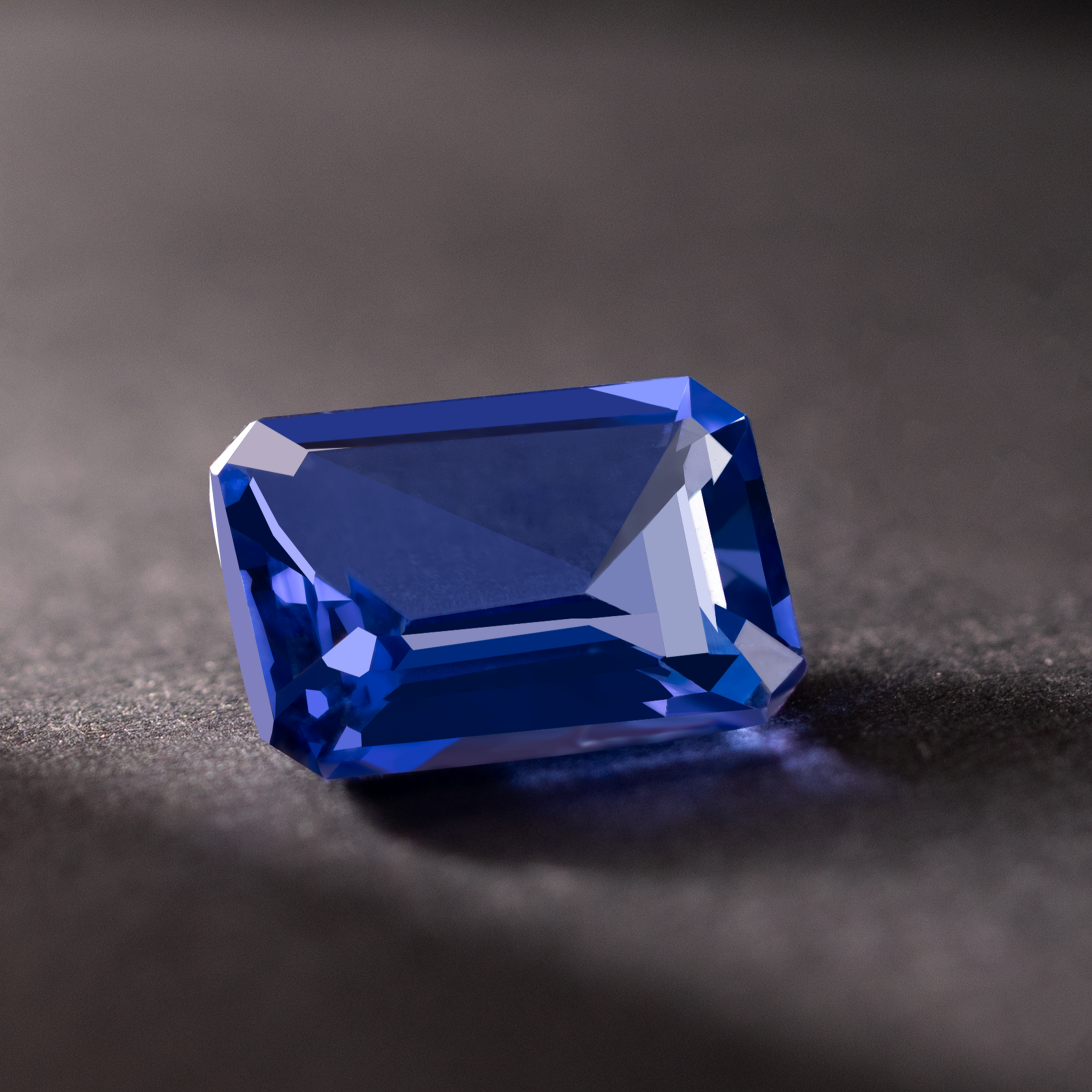 Emerald Natural Tanzanite Blue Purple 2.34 CT