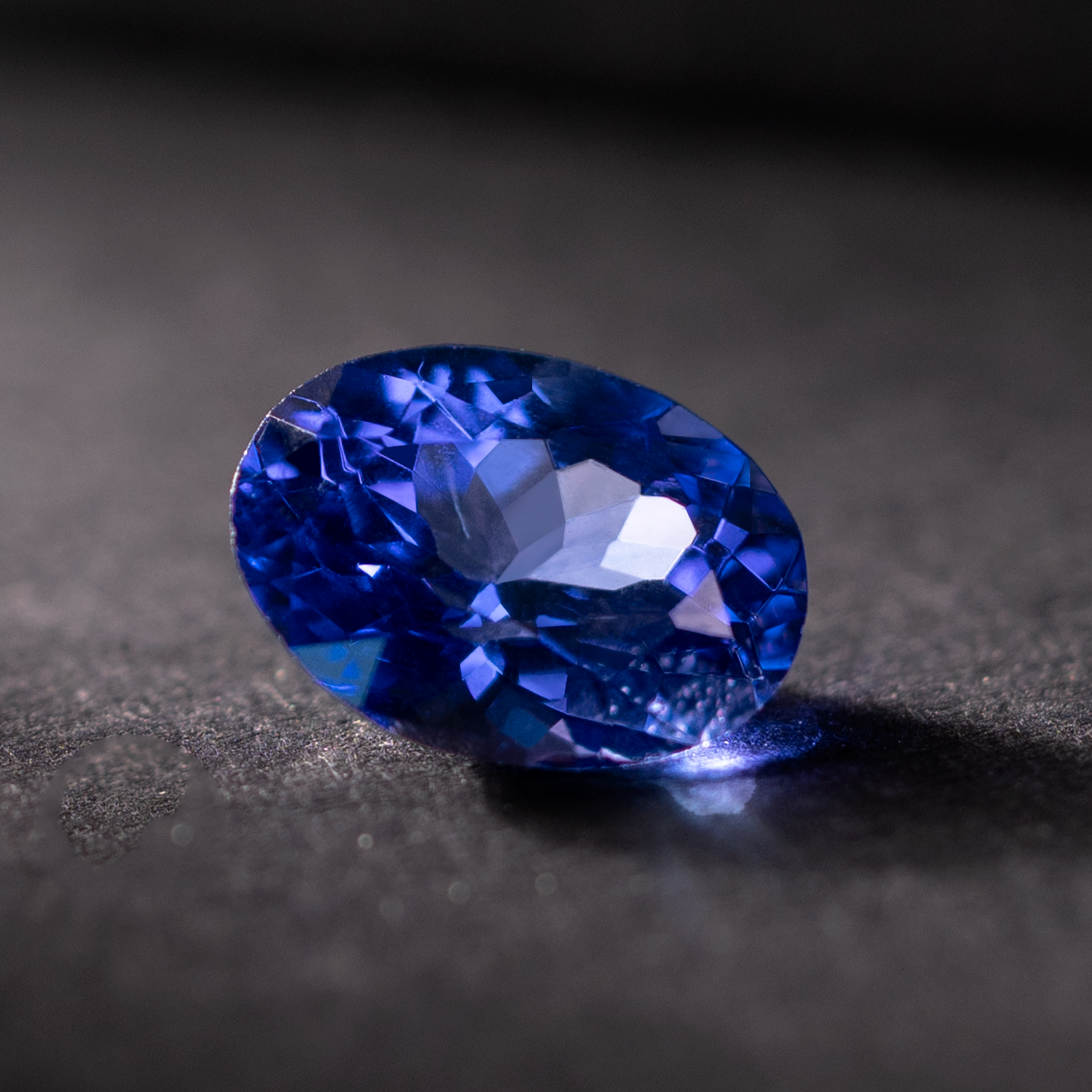 Oval Natural Tanzanite Blue Purple 1.42 CT