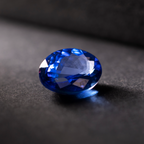 Oval Natural Tanzanite Blue Purple 1.74CT
