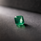 Rectangular Natural Emerald Vivid Green 2.04 CT