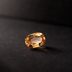 Oval Natural Color Sapphire Deep Yellow 1.94 CT
