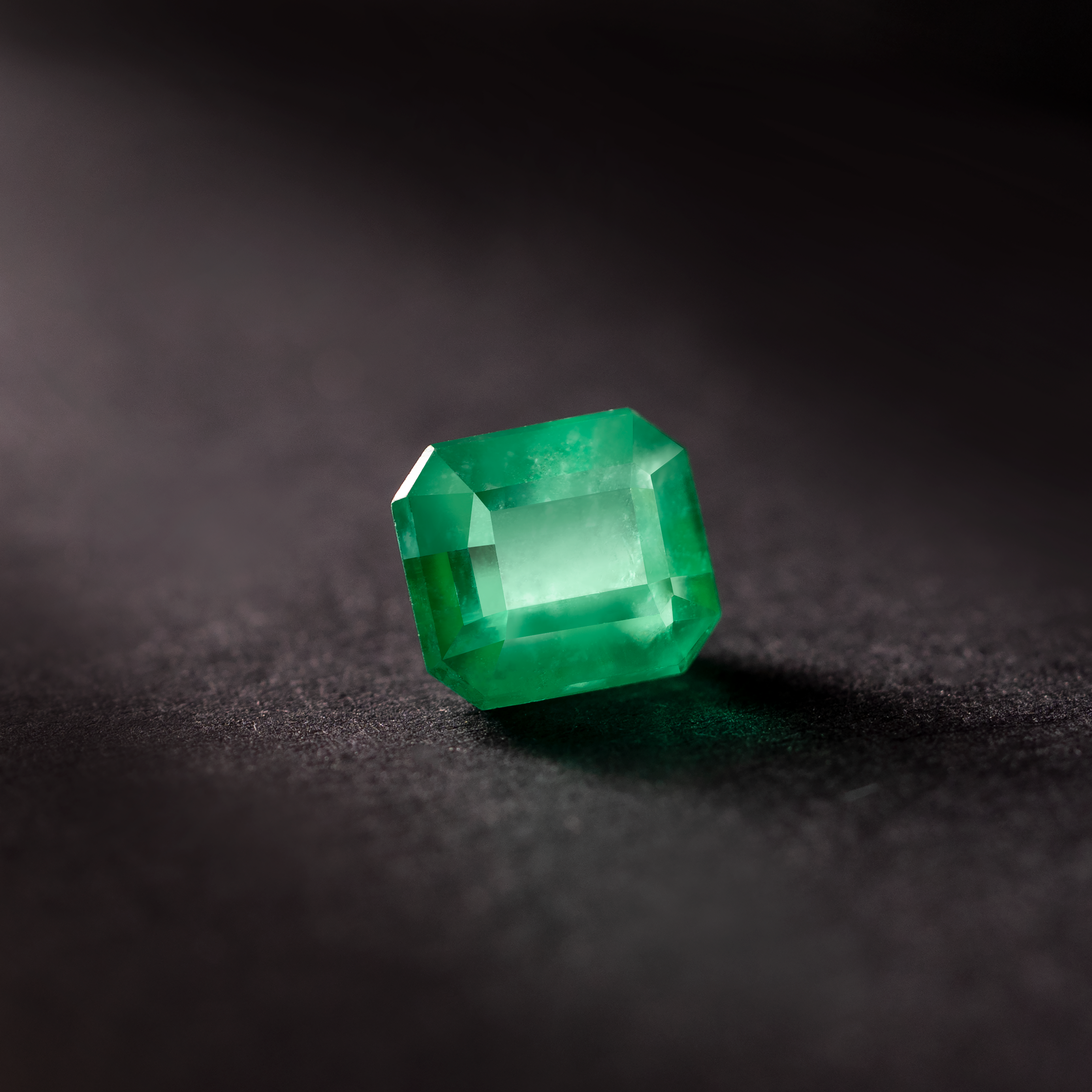 Emerald Natural Colored Gemstone Muzo Green Emerald 1.35CT