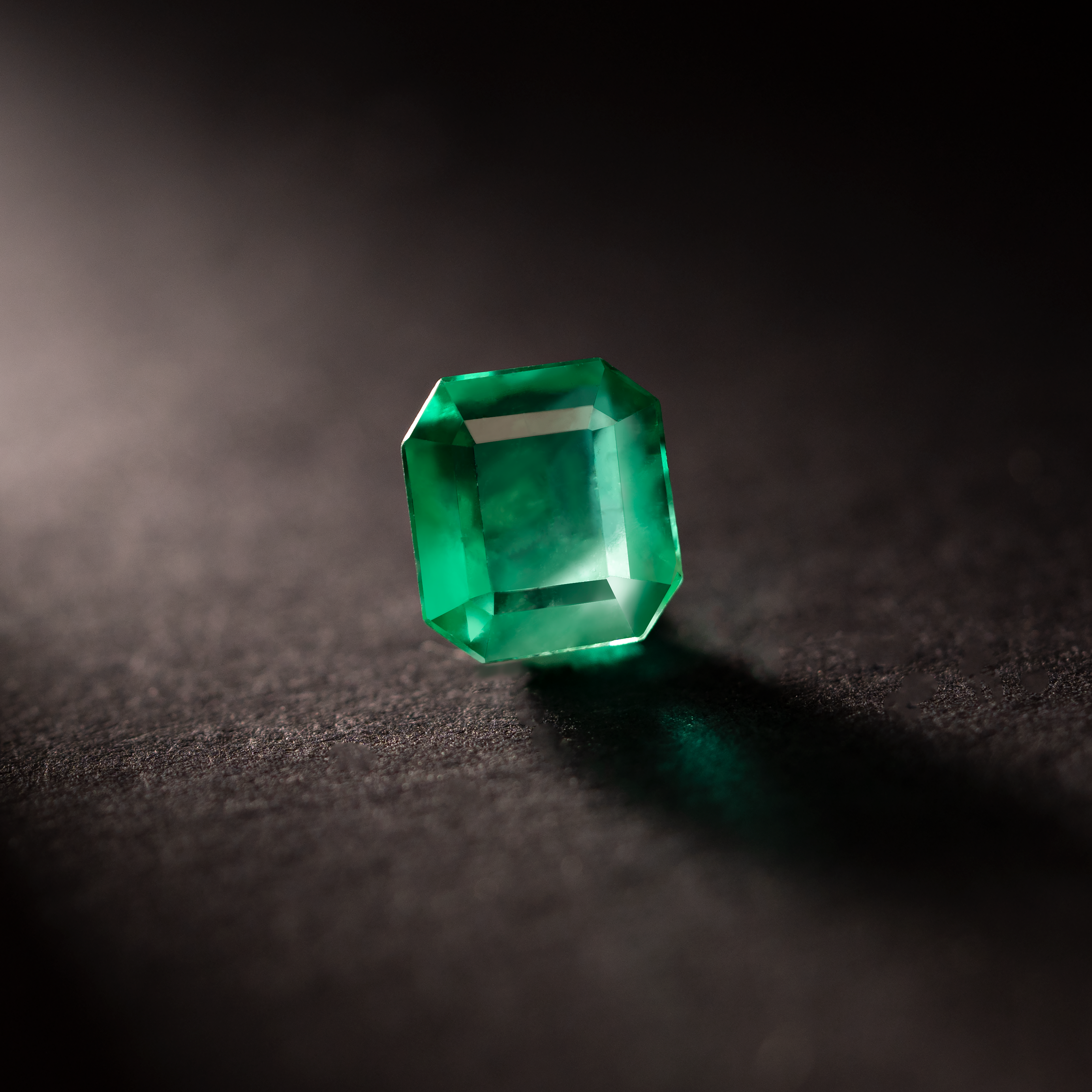 Emerald Natural Colored Gemstone Vivid Green Emerald 1.84 CT