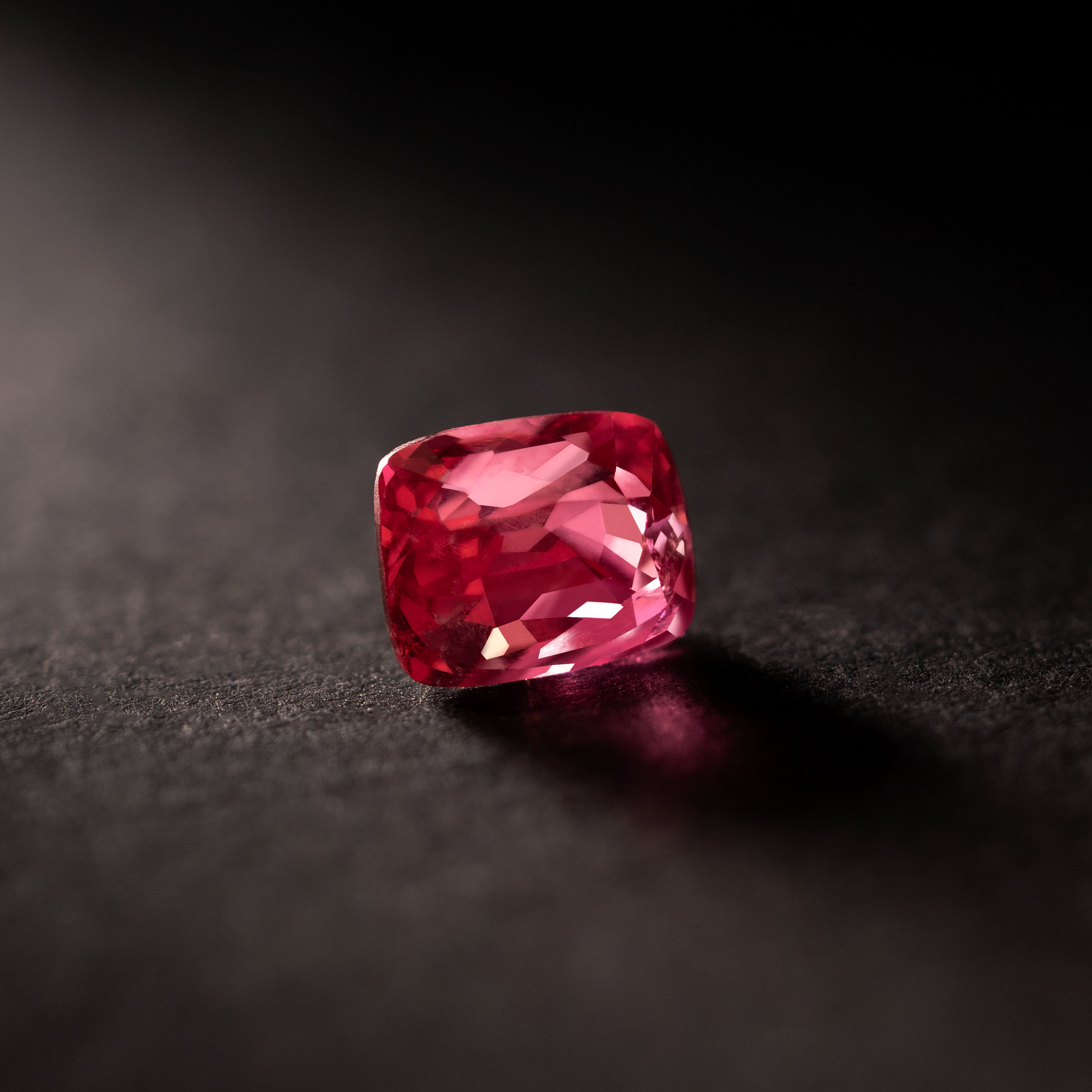 Cushion Natural Colored Gemstone Jedi Red Spinel 1.79 CT