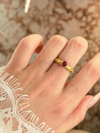 Ruby 18K Gold Ring