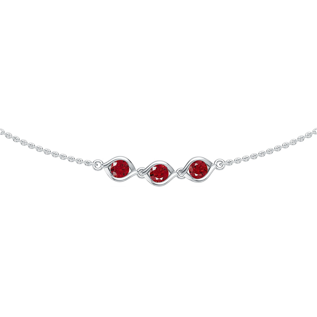 "Our Trilogy" 18K Gold Necklace