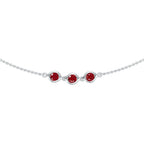 "Our Trilogy" 18K Gold Necklace