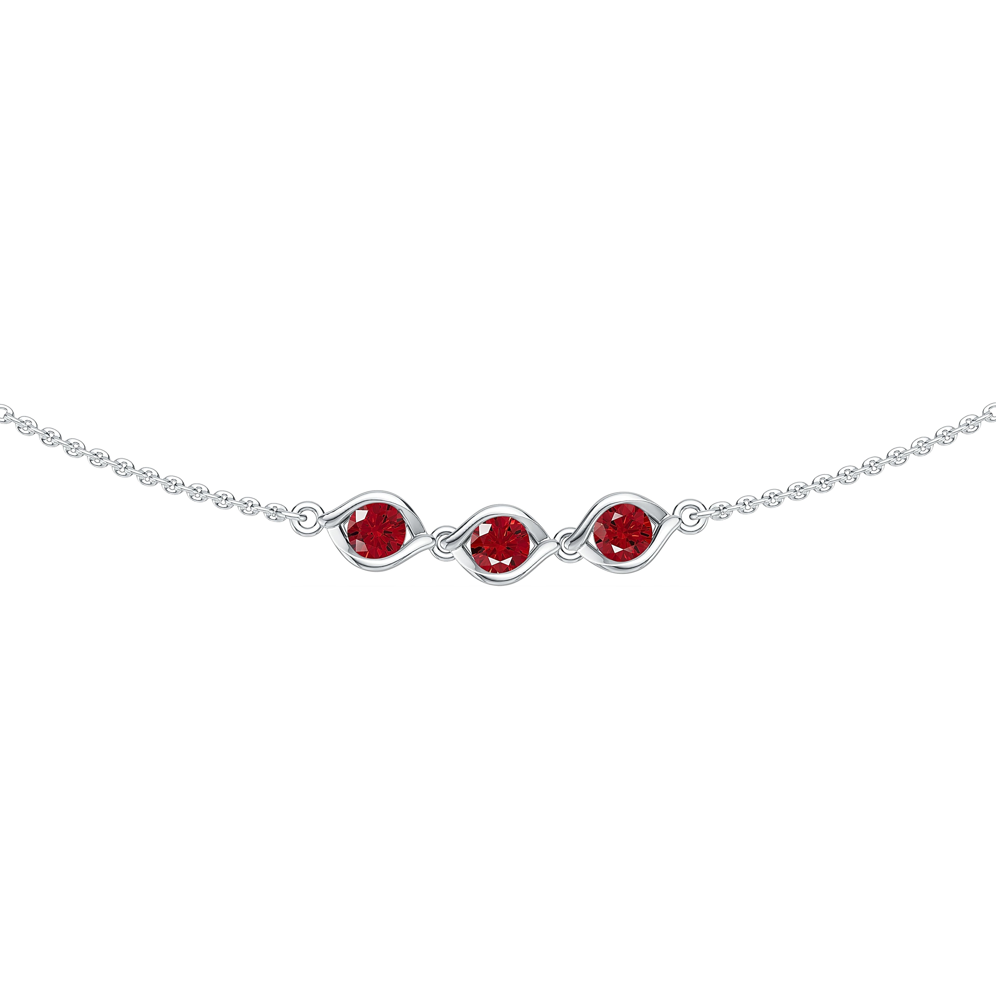 "Our Trilogy" 18K Gold Necklace