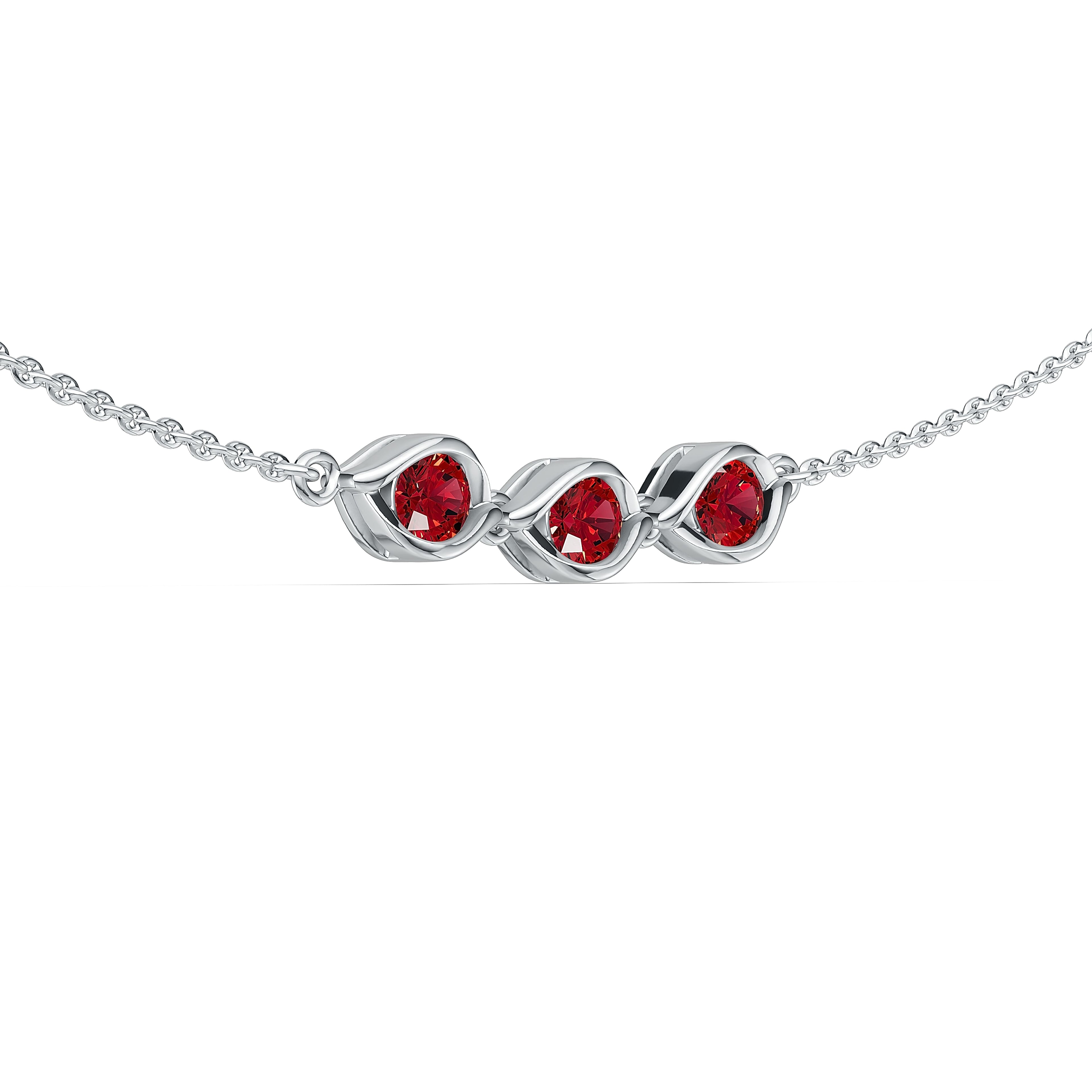 "Our Trilogy" 18K Gold Necklace