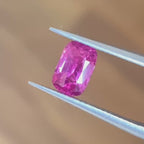 Cushion Natural Gemstone Spinel Pink Mahengeite 1.09 CT