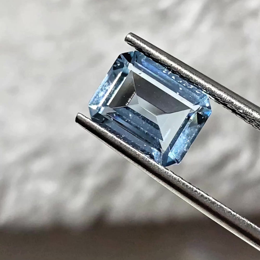 Emerald Natural Gemstone Clean Aquamarine 2.09 CT