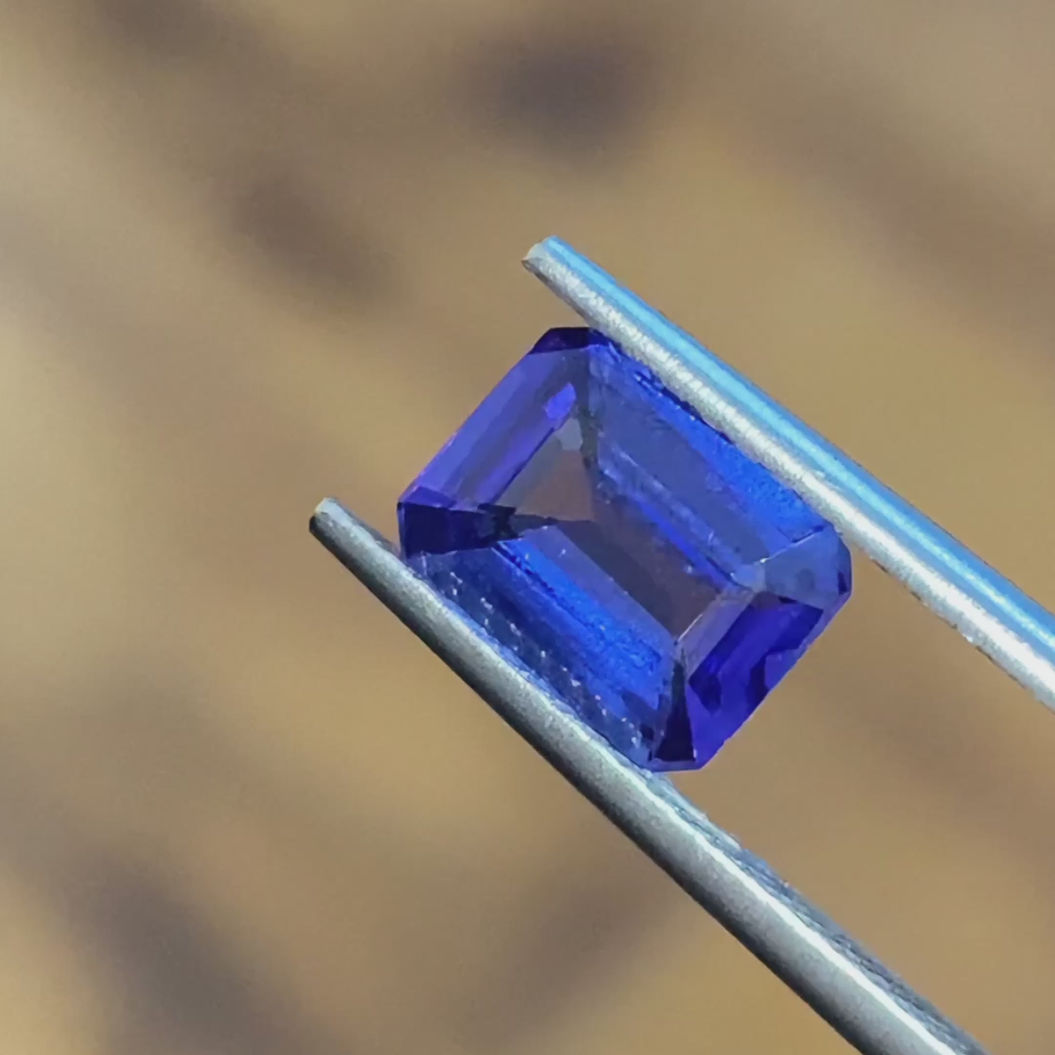 Emerald Natural Tanzanite Blue Purple 1.71 CT