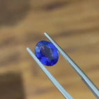 Oval Natural Tanzanite Blue Purple 1.74CT
