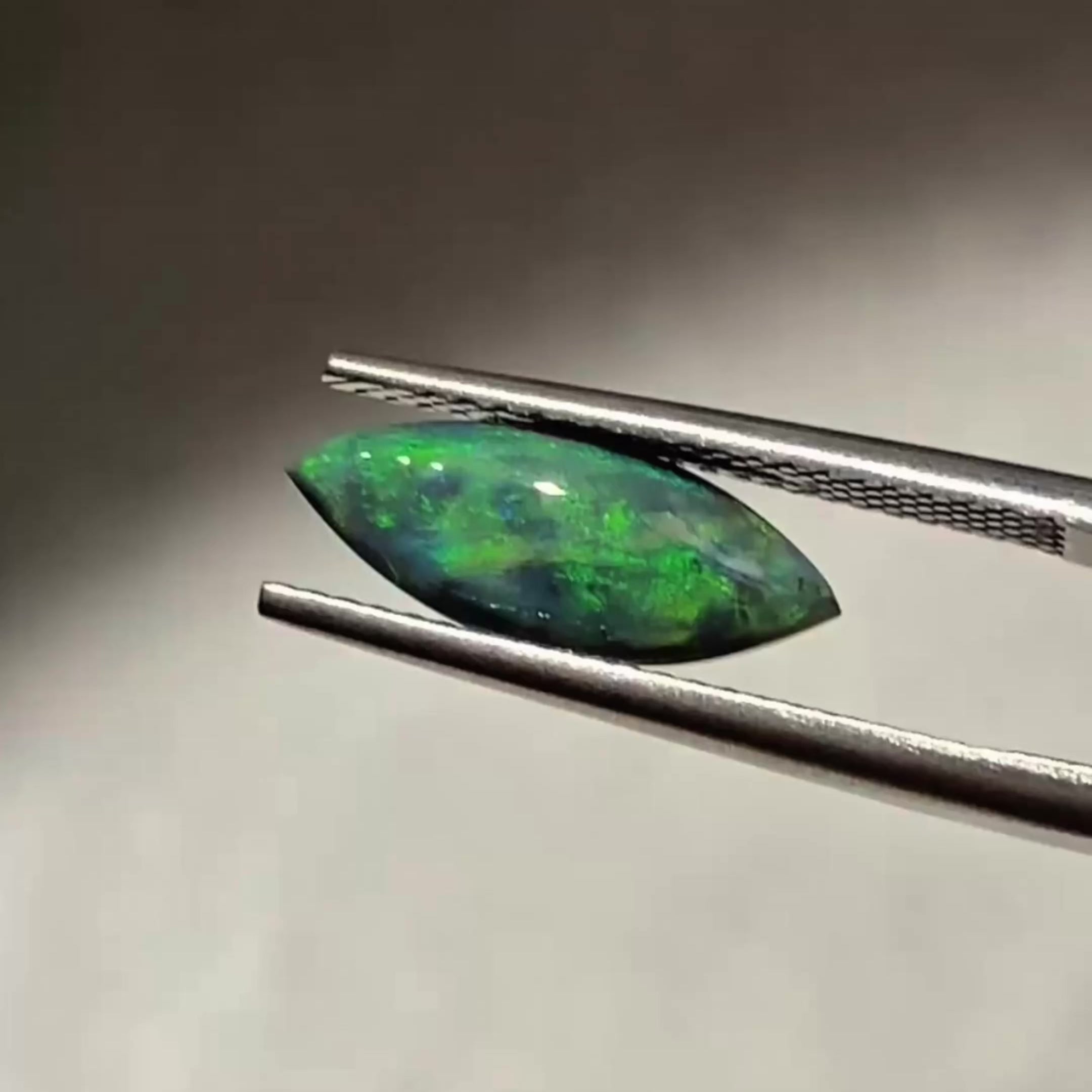 Oval Australian Natural Gemstone Green Opal Stone 1.1 CT