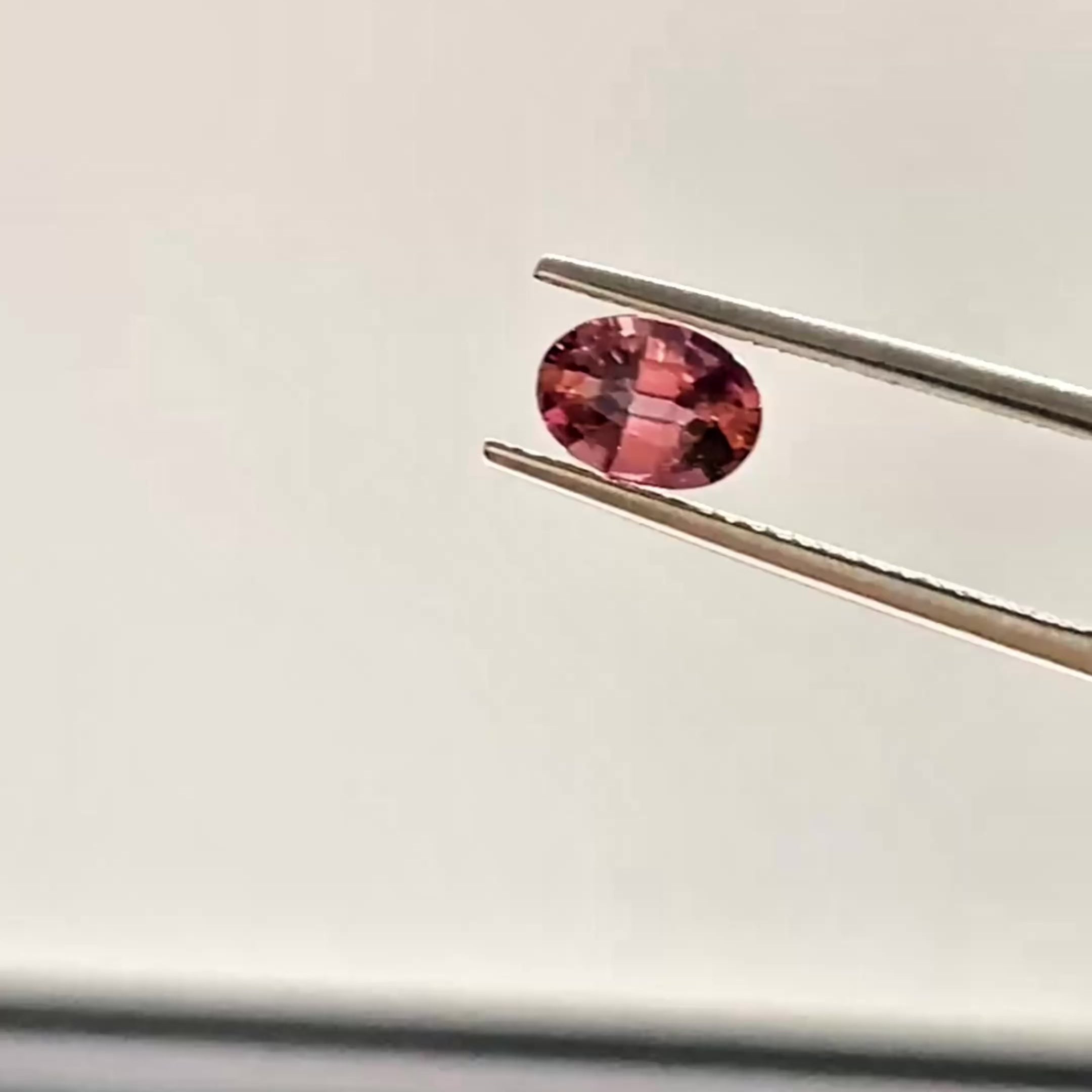 Oval Natural Colored Gemstone Orange Sapphire 0.75 CT