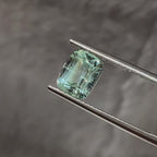 Cushion Natural Gemstone Tourmaline Light Green 2.0 CT