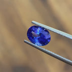 Oval Natural Tanzanite Blue Purple 1.42 CT