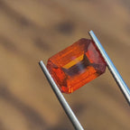 Emerald Orange Natural Garnet Fanta Stone 4.58 CT