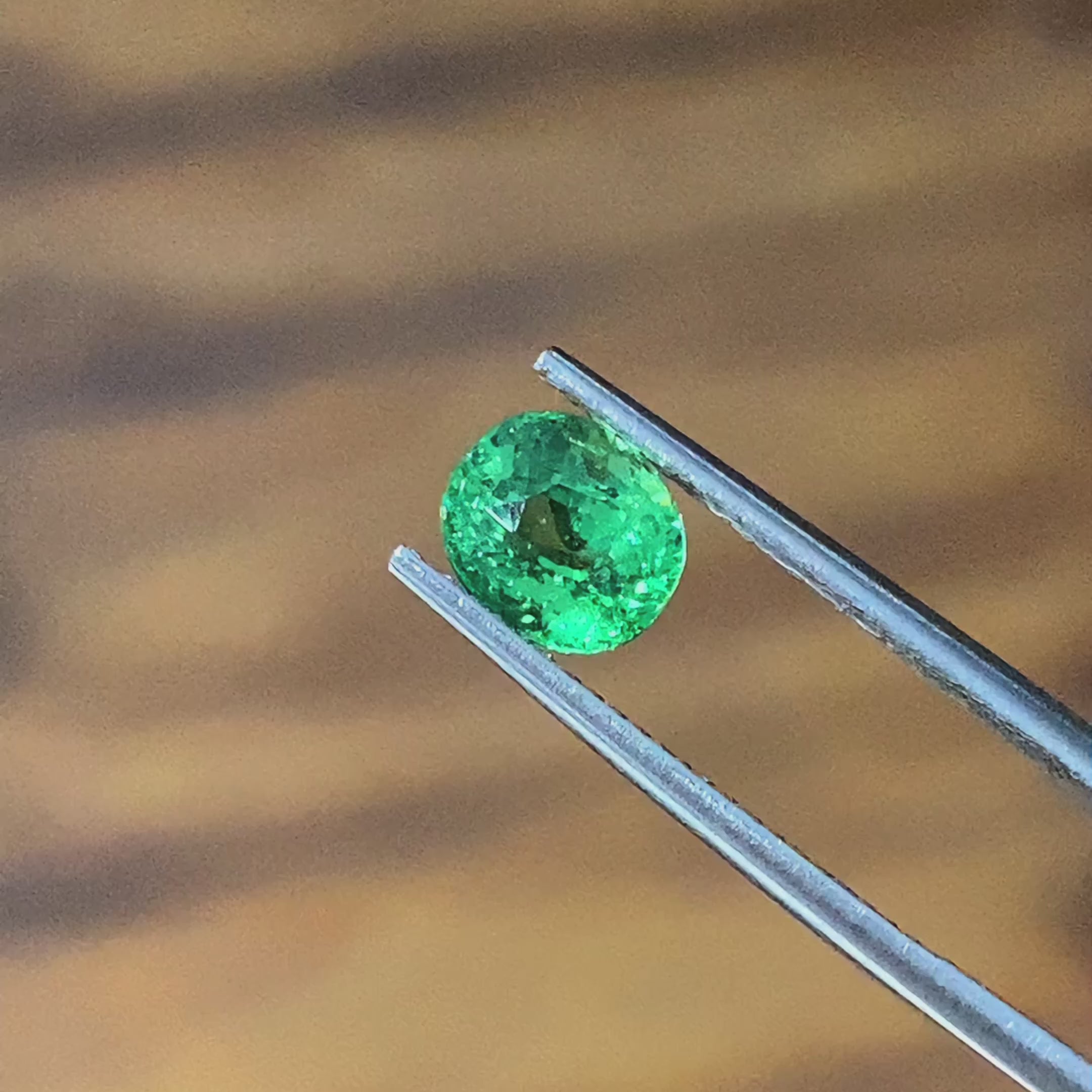 Oval Natural Gemstone Garnet Green Tsavorite 1.79 CT